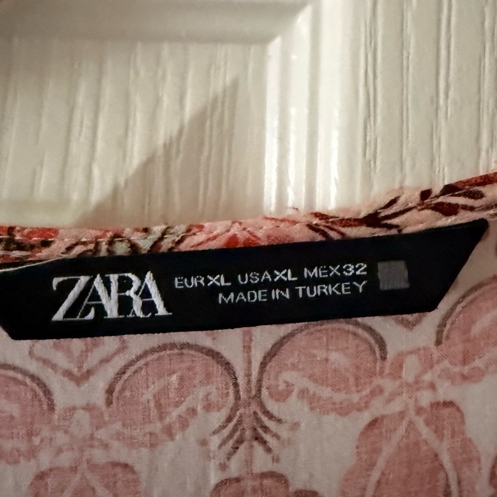 Zara Printed Short Dress - Picture 3 of 6